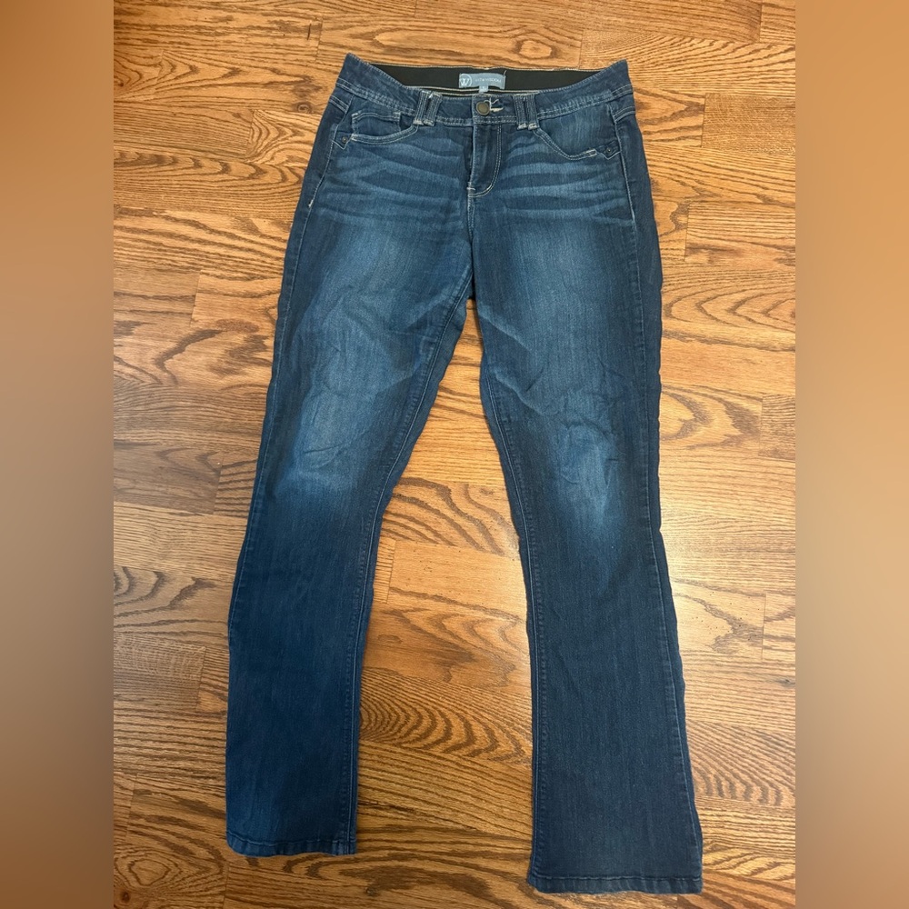 Women’s Wit & Wisdom Ab Solution Itty Butty Bootcut Jeans - Sz 8